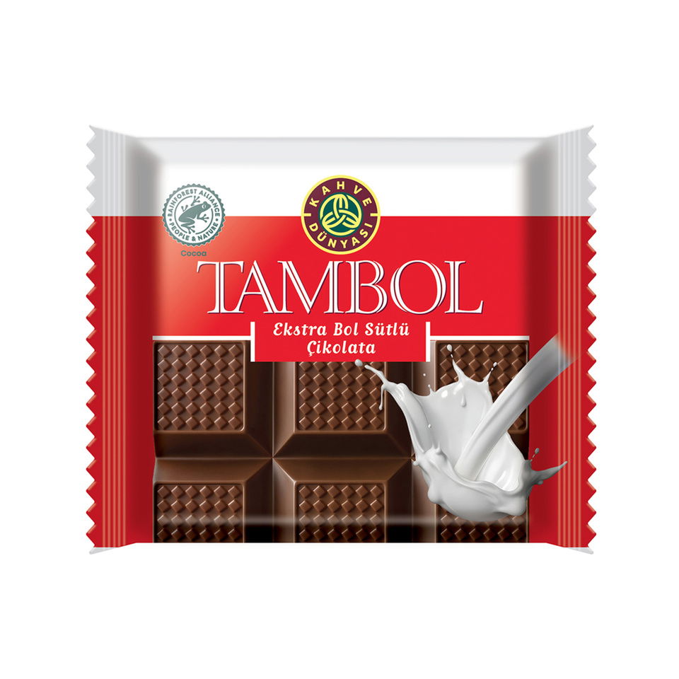 KAHVE DÜNYASI TAMBOL 77 GR-BOL SÜTLÜ